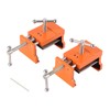 2pcs Cabinet Claw Professional Metal Cabinetry Clamp with Hex Wrench