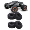4PCS RC Wheel Tire Rubber Tyre 51mm Diameter for Axial