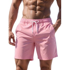 Quick Dry Mens Swim Trunks Lightweight & Comfortable Bathing Suits for Men Beach Vacation Cruise Resort Wear Swim Shorts for Ocean Pool Summer Essential Gear