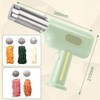 Nanhent Electric Handheld Pasta Machine, Noodle Maker, Sausage Stuffer, Automatic
