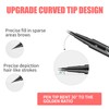 Eyebrow Pen, Microblading Eyebrow Pencil for Natural Hair-Like, Fast &