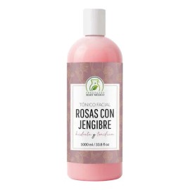 Tónico Facial Productos Mart Mexico Rosas Jengibre 1L todo tipo de piel