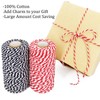 Leecogo Christmas Twine String, 2 Rolls 656 Feet Bakers Twine