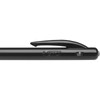 BIC Clic Retractable Ball Pens with Pocket Clip Medium Point