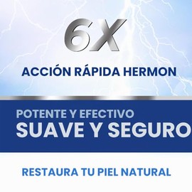 Hermon Crema para El Tratamiento de La Dermatitis Seborreica Del Cuero Cabelludo: Alivia El Picor, El Enrojecimiento Y La Descamación de La Dermatitis