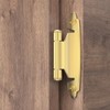 Chibery 10 Pack 1/2" Overlay Cabinet Hinges, Semi-Concealed Hinge, Cabinet