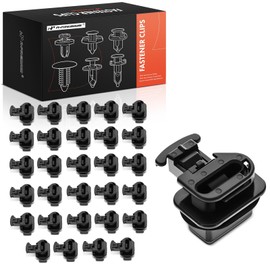A-Premium 30PCS Nylon Rear Seat Cushion Pad Clips Retainer Fastener Fender Compatible with Honda Accord 2003-2012, Accord Crosstour 2010-2011, Insight 2010-2014 & Acura TL 2004-2013, TSX 2009-2014