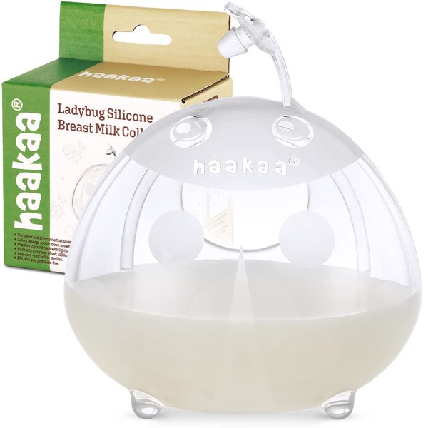 haakaa Ladybug Milk Collector Breast Milk Saver Breast Shell for