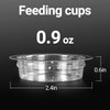 REPTIZOO 30PCS Feeding Cups for Reptile Magnetic Feeder Ledge, Replacement