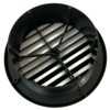 TECHVALET 7" Round Ceiling A/C Vent 1" Extension Black Fits
