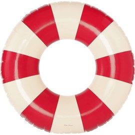 Petites Pommes Classic Striped Swim Ring Pool Float for Children 6+ Years Old