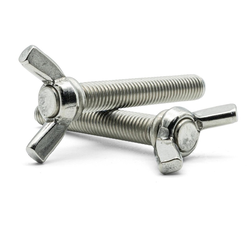 Hippo Hardware M6 (6mm X 50mm) Butterfly Wing Thumb Screws