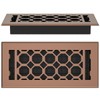 Floor Register 4x10 Vent Cover – Heavy-Duty Steel, Rustproof &