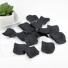 MELGO 500 Pcs Black Rose Petals for Bedroom, Valentines Petals,