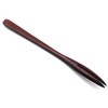 5 Pack Wooden Forks for eating Desserts, Chips, Snacks, Cereal,
