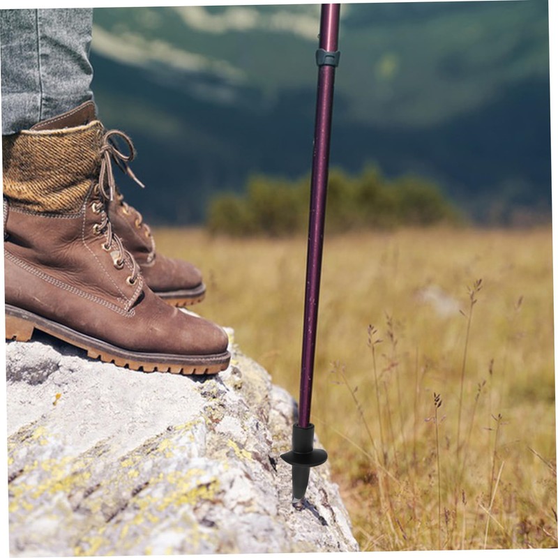 CORHAD Long-Lasting Carbon Fiber Trekking Pole Tip Easy Installation for