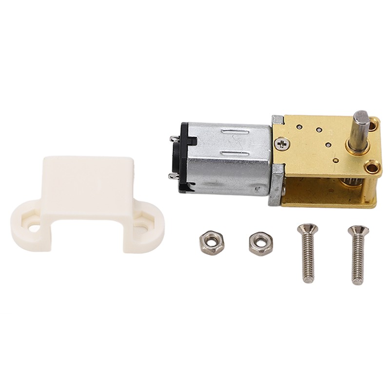 Turbo Worm Geared Motor Micro Brushed DC 3V Mini Reduction