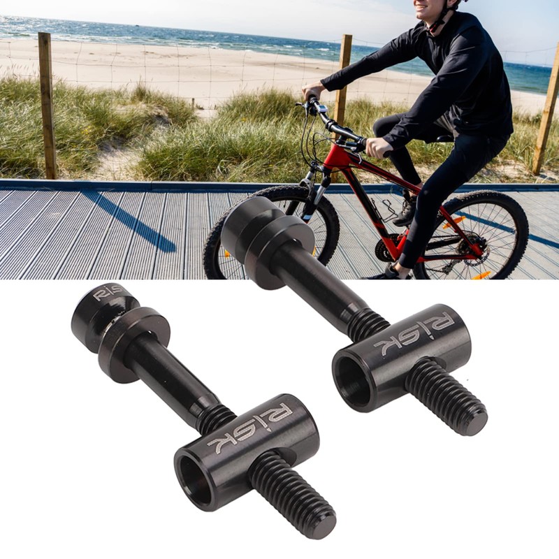 BONKZEBU 2 PCS M5 X 40mm Titanium Cycling Seat Post