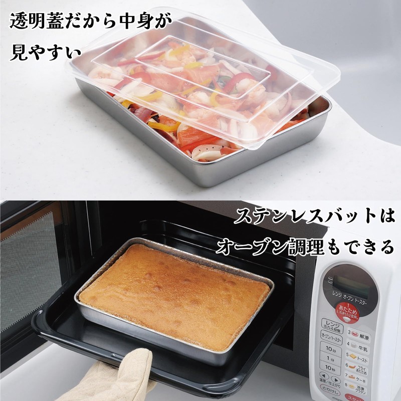 Ernest A-77978 Tsubame Sanjo Bat, 5-Piece Set, Square Type, Stainless