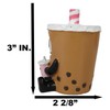 Ebros Gift 3" Tall Furrybones Bobby The Bubble Tea Drink