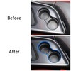 Voodonala for Challenger Front Cup Holder Trim for 2015-2022 Dodge