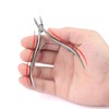 Cuticle Nipper, Convenient Care, Manicure Tool, Steel Scissors (Style1)