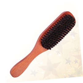 Healeved Bristle Brush Wooden Handle Smoothing Hair Brush Hair Beauty Tool Perfect for Salon or Home Use