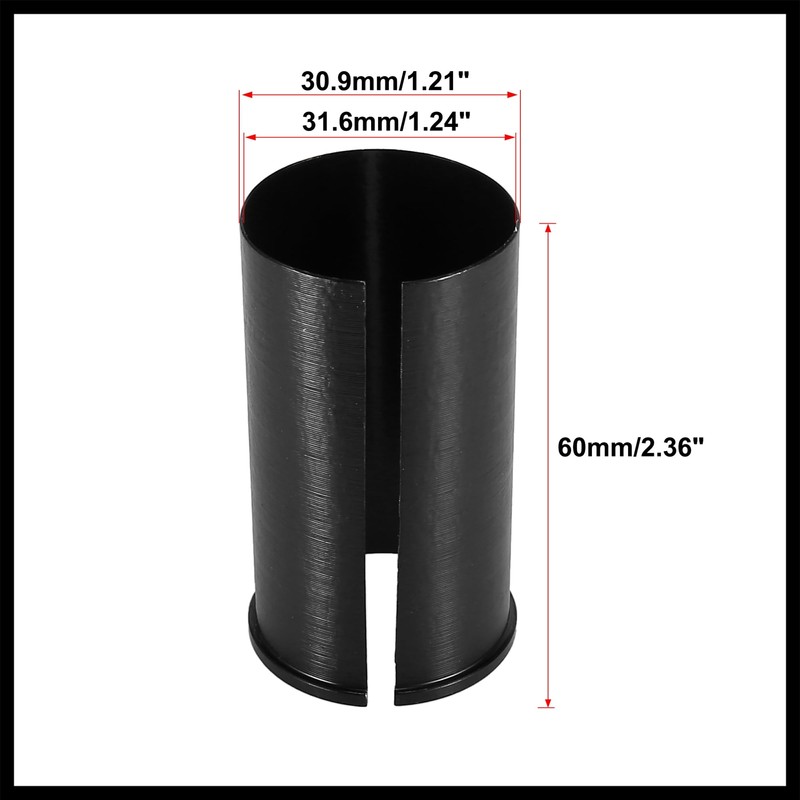 Hihaha 30.9 to 31.6mm Bicycle Bike Seat Post Tube Adapter