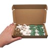 SKIR'CO Pipe Clamps Plastic Clamps for 20-22 mm Pipes U