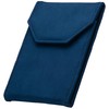 COWFEX Velvet Necklace Jewelry Travel Folder Storage Display Case (Dark