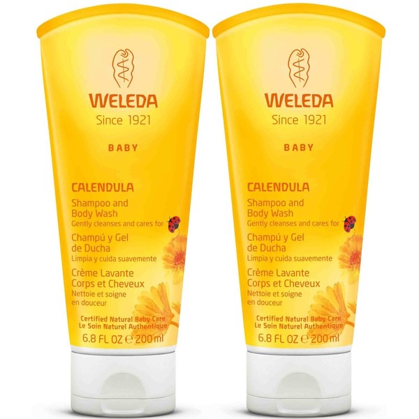 Weleda Calendula Shampoo and Body Wash, 6.8 oz. (Pack of 2)