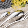 Lemeya 20-Piece Silverware Set for 4,Heavy Duty 18/10 Stainless Steel