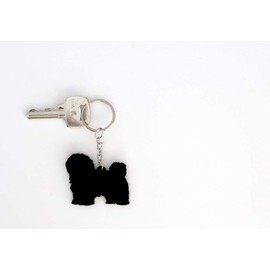 Havanese Keychain Silhouette