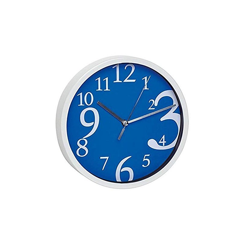 TFA Dostmann TFA 60.3034 Analogue Wall Clock with Silent Movement,