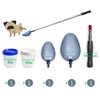 QMARK Telescopic Urine Collector, Reusable Dog Urine Sample Catcher, Cat