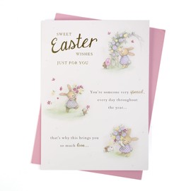 UK Greetings Easter Card - Sweet Easter Wishes Just for You