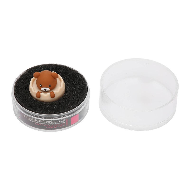 Cartoon USB Flash Drive Brown Bear Cartoon USB2.0 Support Hot