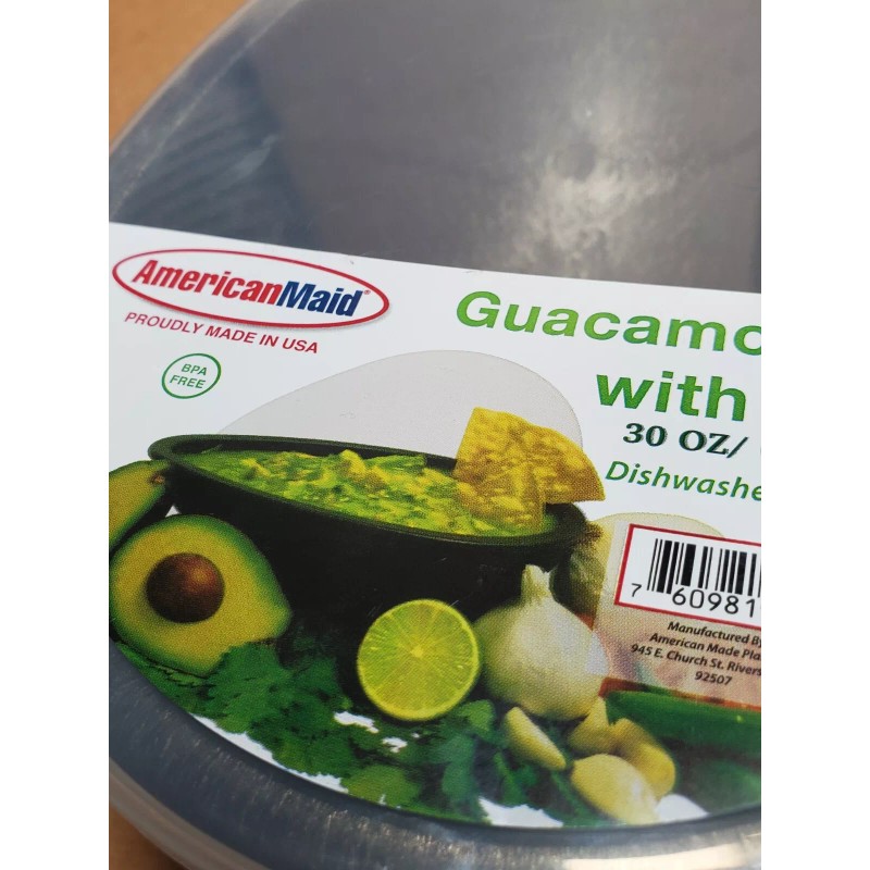 AmericanMaid American Maid Guacamole Bowl w/ Lid 30 oz Dishwasher