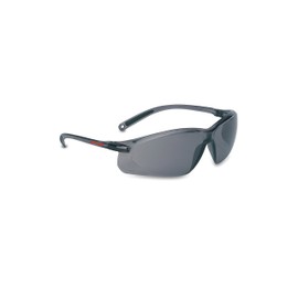Honeywell 1015362 A700 TSR Hard Coat Safety Glasses, Grey Frame, Polycarbonate Lens, Sport Temples, Anti-Scratch Coating (Pack of 10)