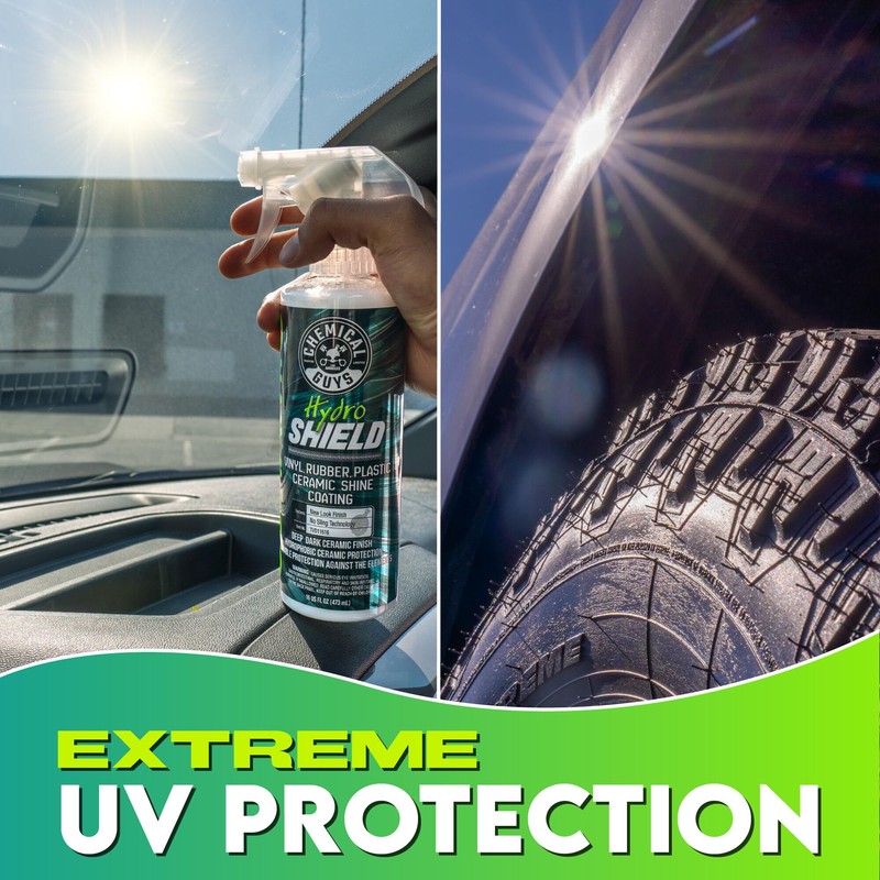 Chemical Guys HydroShield Vinyl Rubber and Plastic Ceramic Shine Coating