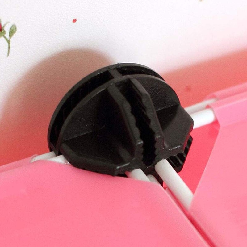 20 Pcs Wire Grid Cube Plastic Connectors for Modular Closet