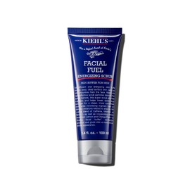 Kiehl's Kiehl's Facial Fuel Exfoliating Face Scrub, Facial Cleanser for Men, Smooths Skin & Removes Dead Skin, Dirt & Oil, Helps Soften Tough Facial Hair, with Caffeine, Menthol, Vitamin E - 100 ml