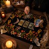 Moonflower Tarot Card Table Cloth for Readings – Decorative Altar