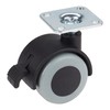 Dörner + Helmer Set of 8 TPE Double Castors with