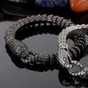 21cm Titanium Steel Bracelet Snake Shaped Men Stylish Bracelet for