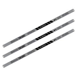 Heavy Duty Bi-Metal 300 mm Blades for Hacksaw 009950 Pack of 3