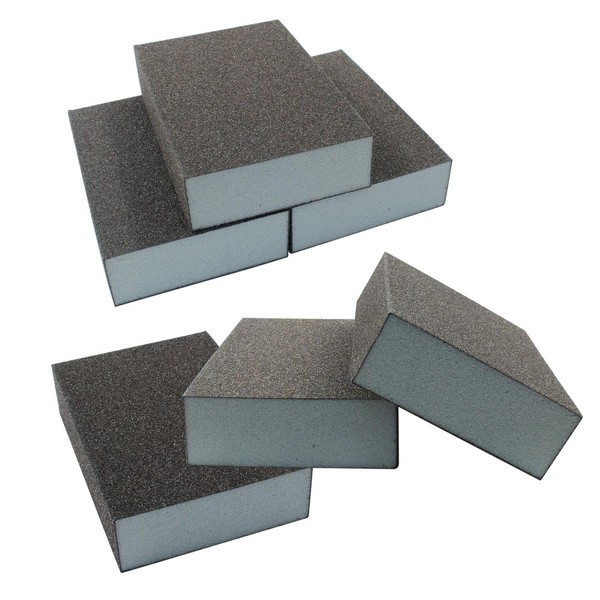 Hitefu 12 Packs Sanding Block, 80 Grit Sanding Sponge, Reusable