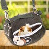 Pet Hamster Carrier, Blackish Green Flannelette Hamster Squirrel Travel Bags