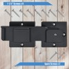 Steinwhale 7.5" Flip Gate Latch Lock with Padlock Holes 2Pack,