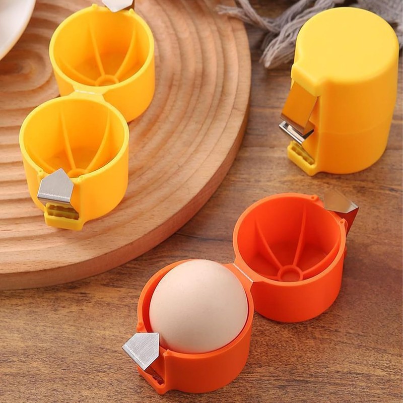 Hikyueo 3Pcs Egg Shell Opener, Egg Peeler Tool for Eggs,